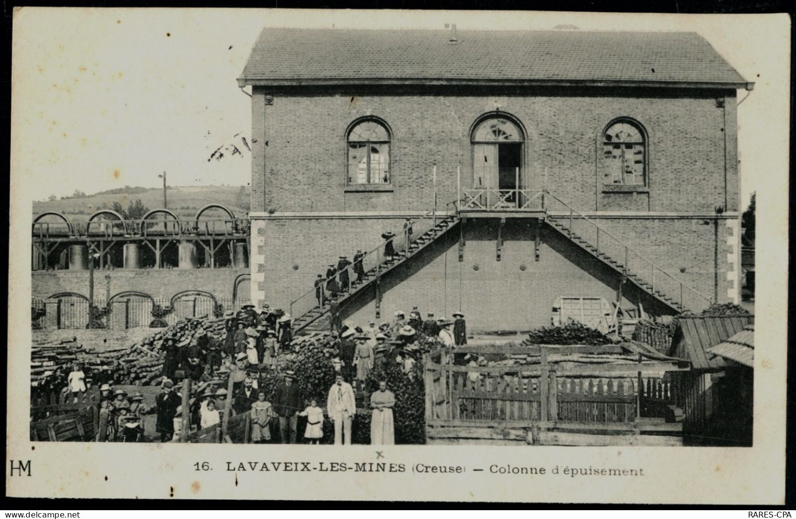 23 LAVAVEIX LES MINES - COLONNE D'EPUISEMENT - Andere & Zonder Classificatie