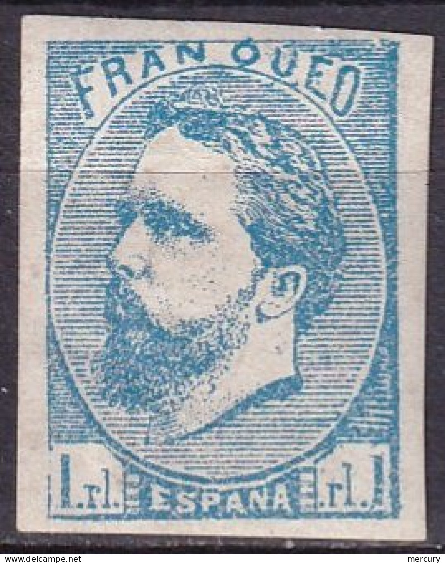 ESPAGNE - 1 R. Bleu Clair Sans Tildr Neuf FAUX  - Carlistes