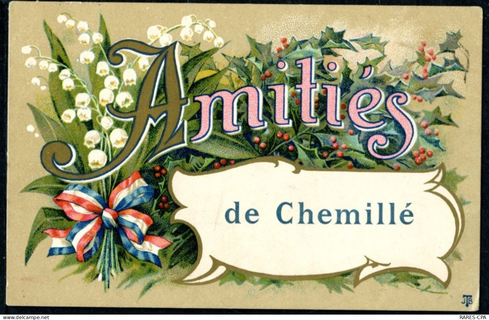 49 CHEMILLE - AMITIES DE CHEMILLE - COULEURS - Chemille