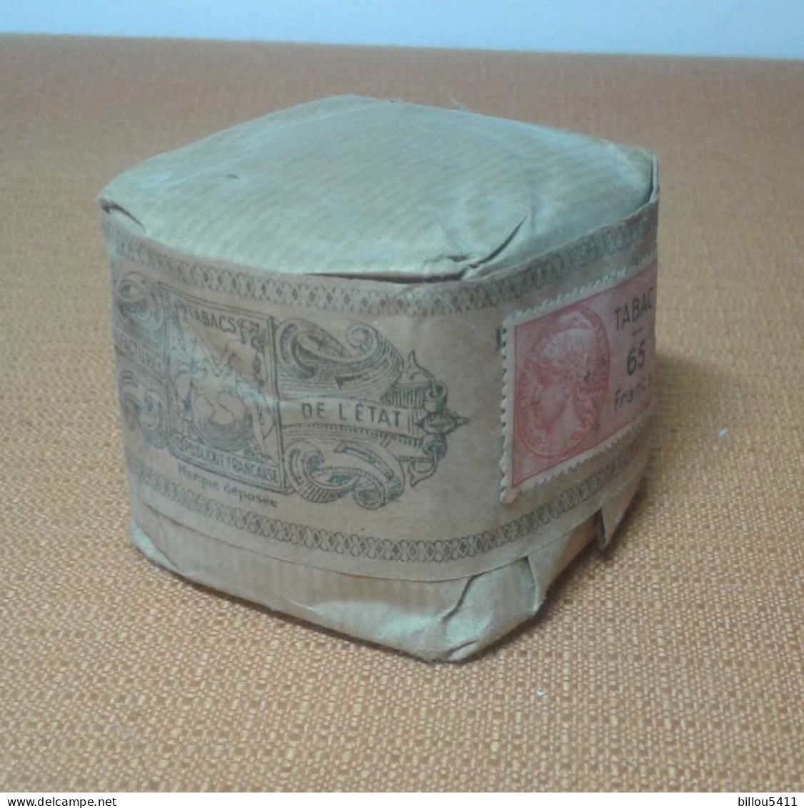 Ancien Paquet De Tabac. SCAFERLATI ORDINAIRE - Paquet Plein - Avec Timbre Fiscal - Other & Unclassified
