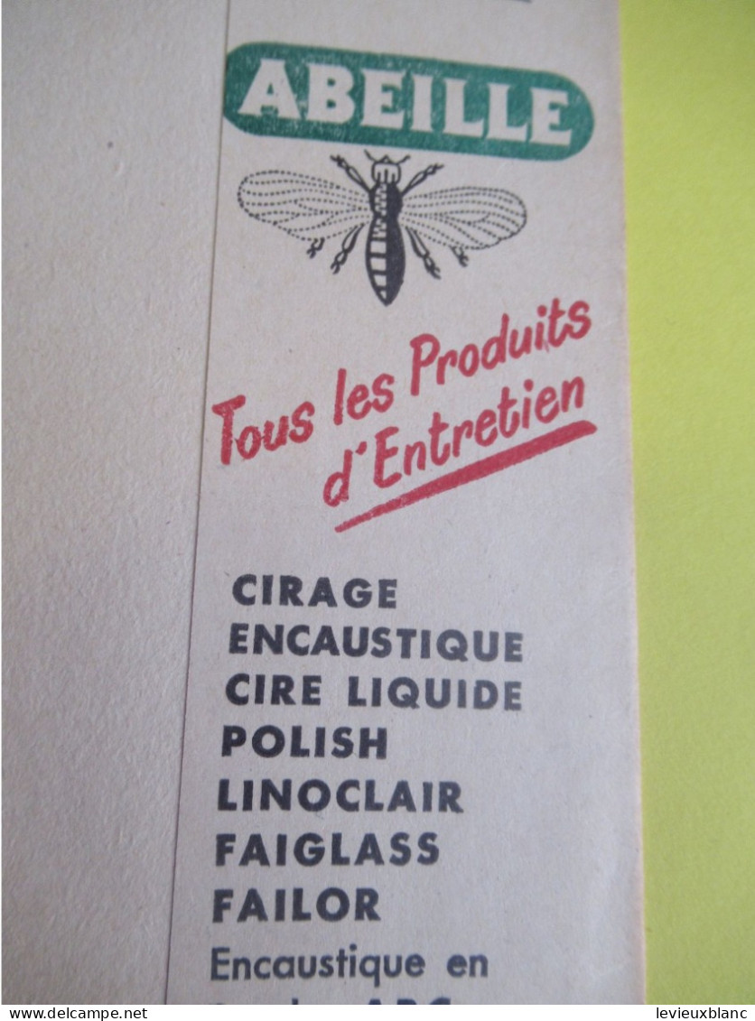 Protège-Cahier Ancien /L'AVIATION MODERNE/ Abeille/Fairglass Pour Vitres & Glaces/ Vers1950-1960   CAH367 - Dulces & Biscochos