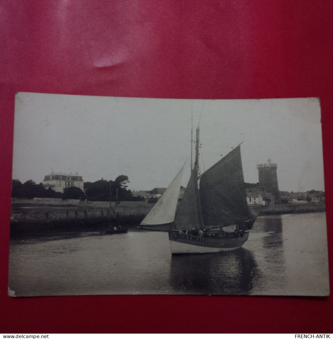 CARTE PHOTO BATEAU A IDENTIFIER - Visvangst