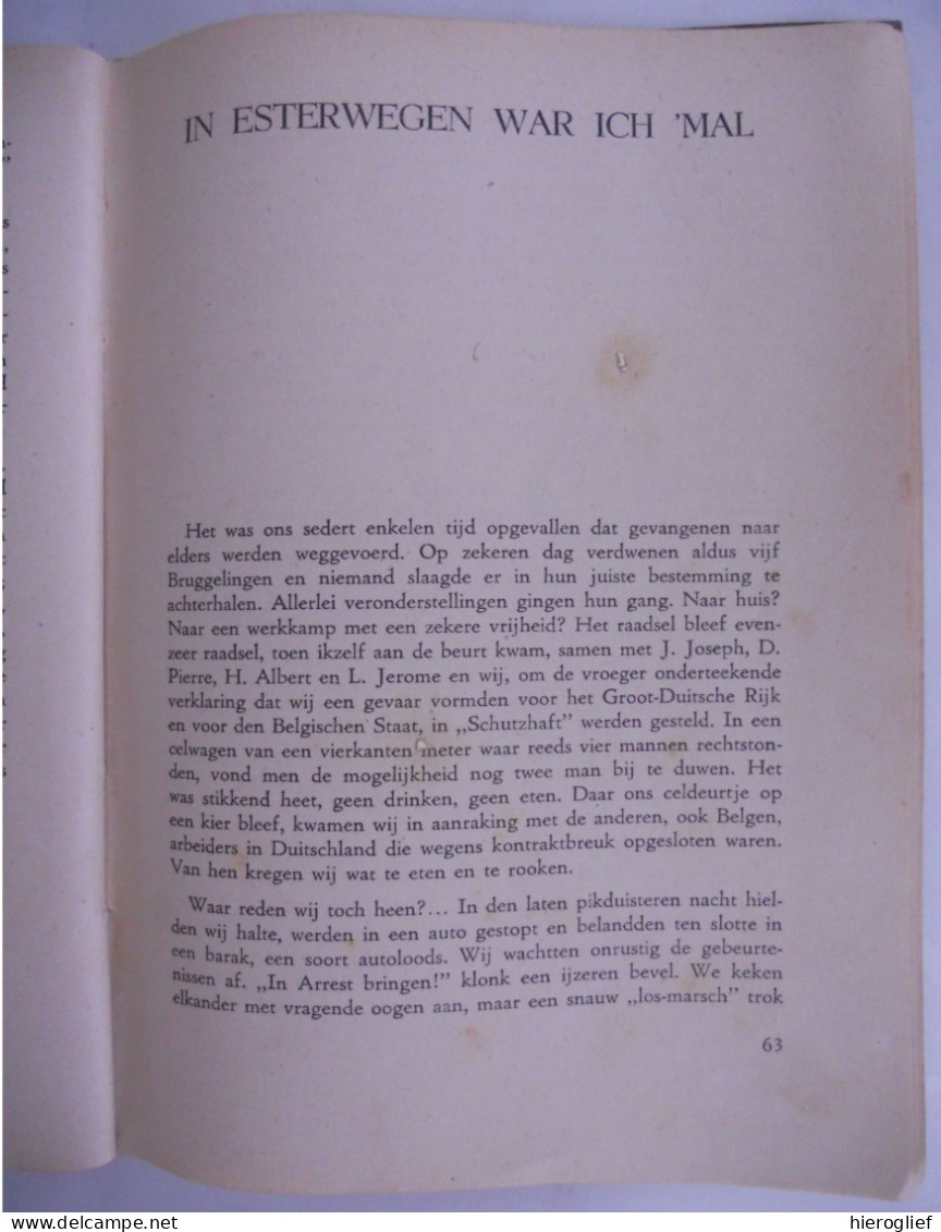 ALS DE GESTAPO GRIJPT ! door H. Lowyck Geheime Staatspolizei Göring Himmler holocaust / Brugge staatspolitie