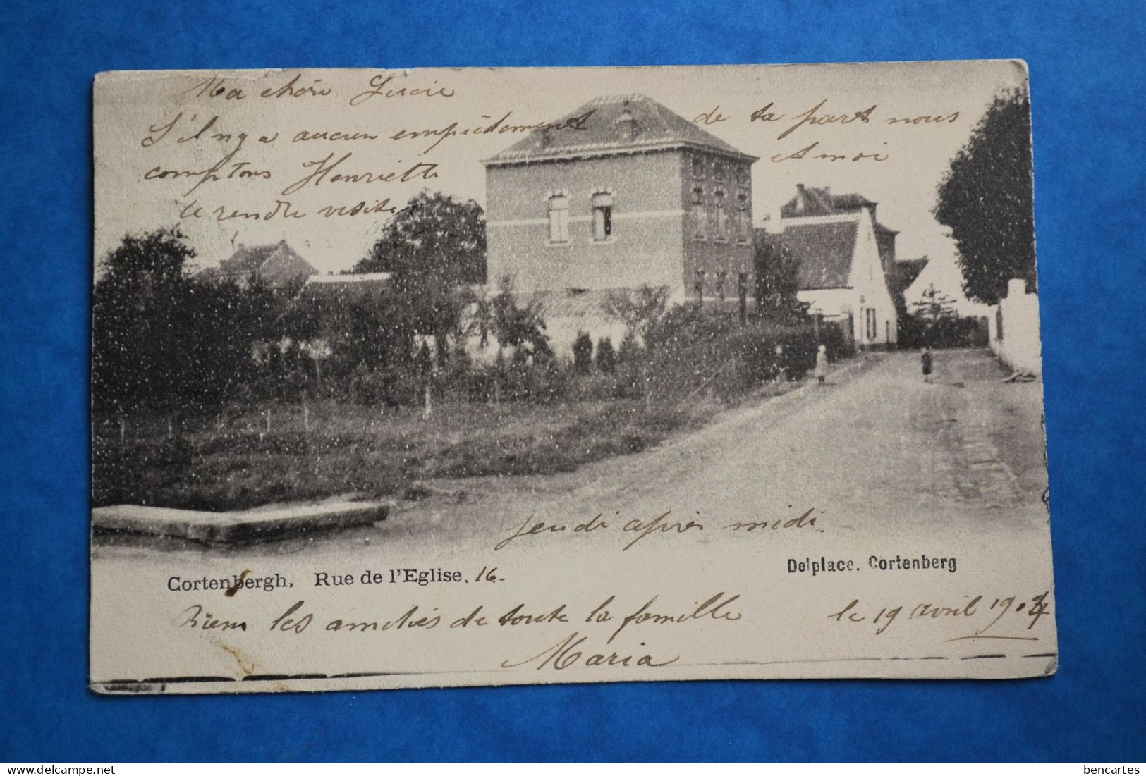 Kortenbergh 1904: Rue De L'Eglise. Rare - Kortenberg