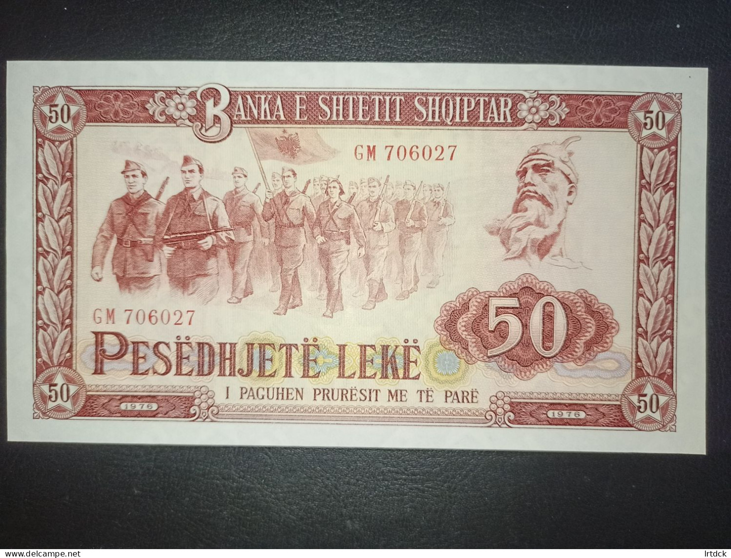 Albanie 50 Leke 1976 Ttb+ - Albania