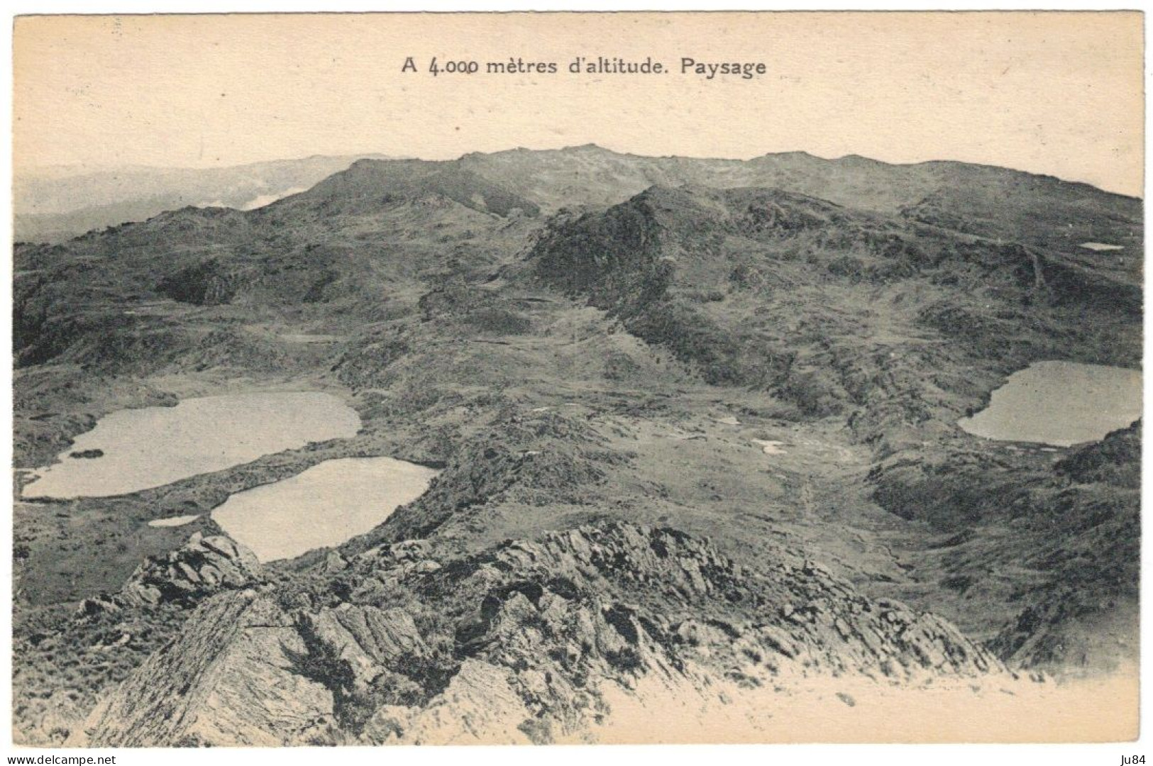 Papouasie - Nouvelle Guinée - A 4.000 Mètres D'altitude - Paysage - Carte Postale Vierge - Papouasie-Nouvelle-Guinée