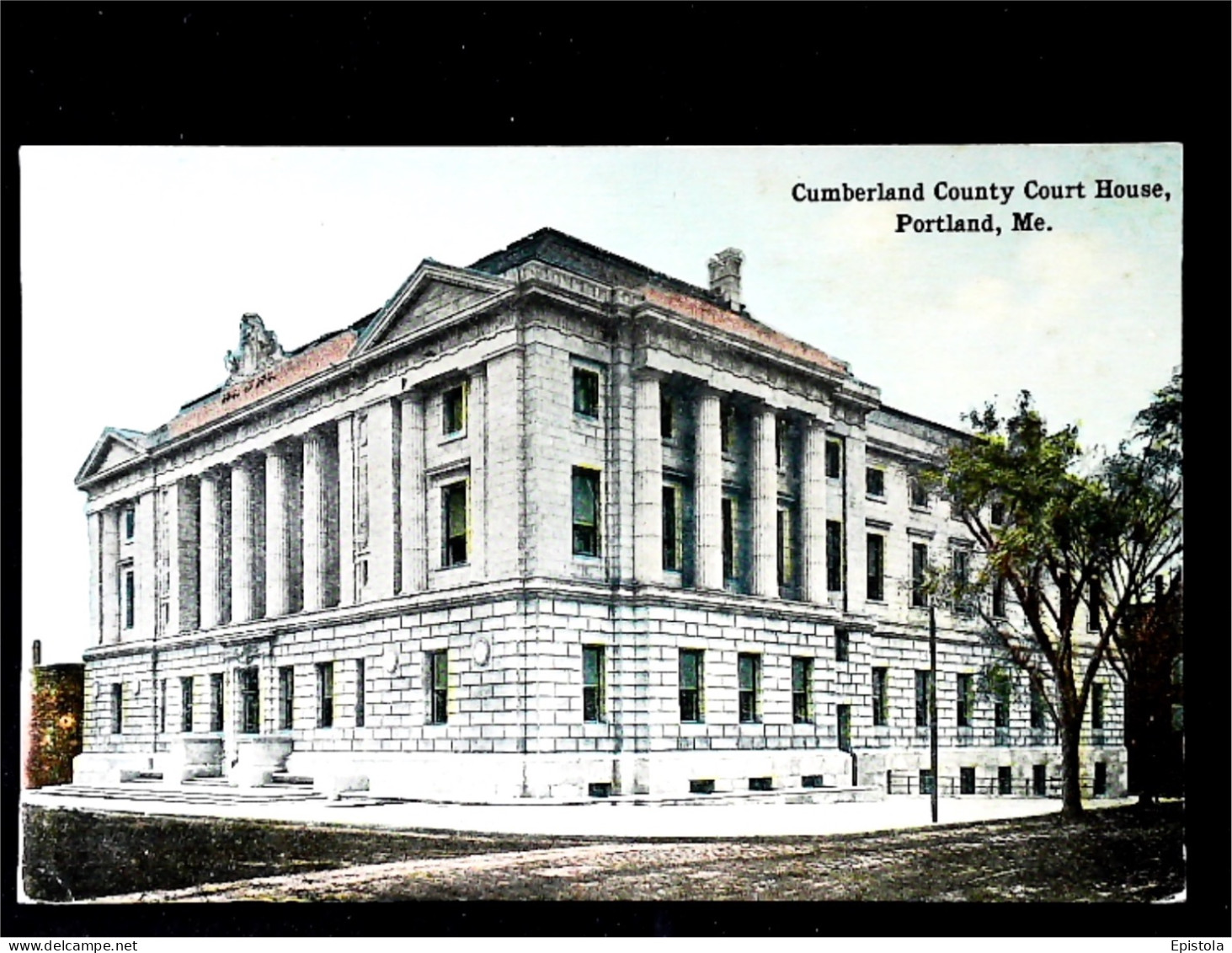 ►  Portland  Cumberland County Court House - 1920/30s - Portland