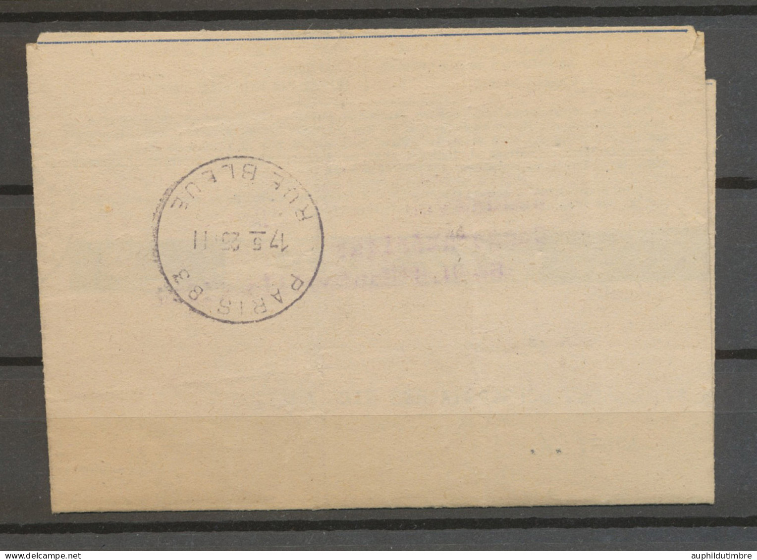 1947 TELEGRAMME Voie TSF De BRAZZAVILLE CONGO. Superbe N3635 - 1877-1920: Semi Modern Period