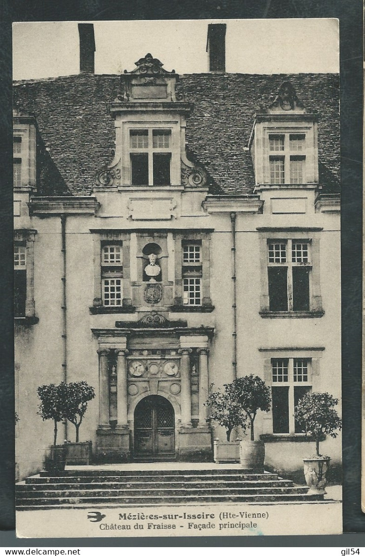 MEZIERES SUR ISSOIRE - MEZIERE - CHATEAU DU FRAISSE  FACADE PRINCIPALE- Zbp 98 - Meziere Sur Issoire