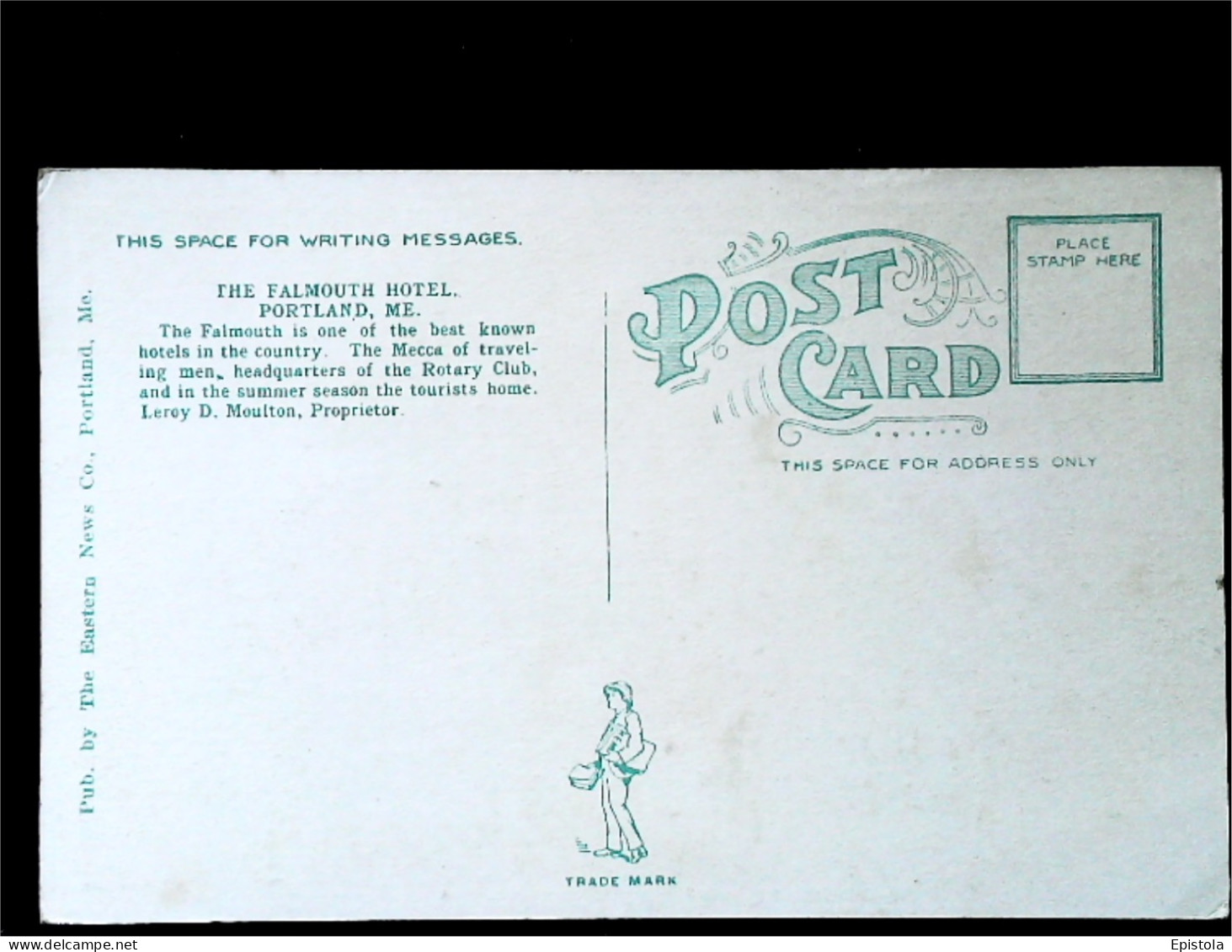 ►  Portland  Falmouth Hotel  - 1920/30s - Portland