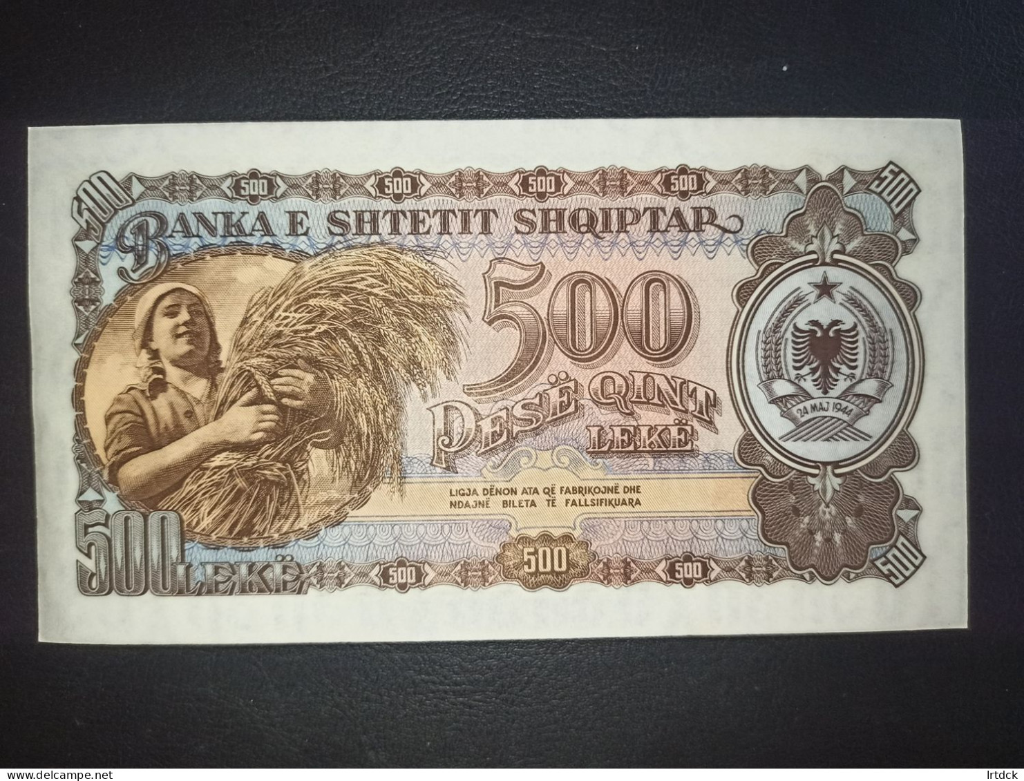 Albanie 500 Leke 1957 Ttb+ - Albania