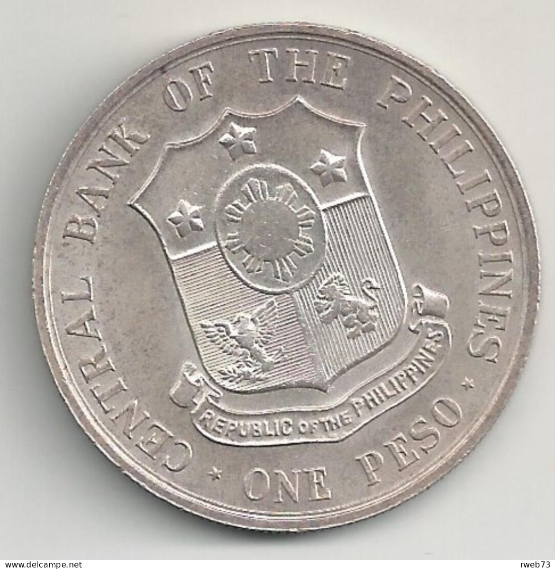 PHILIPPINES - One Peso - 1963 - TB/TTB - Filippine