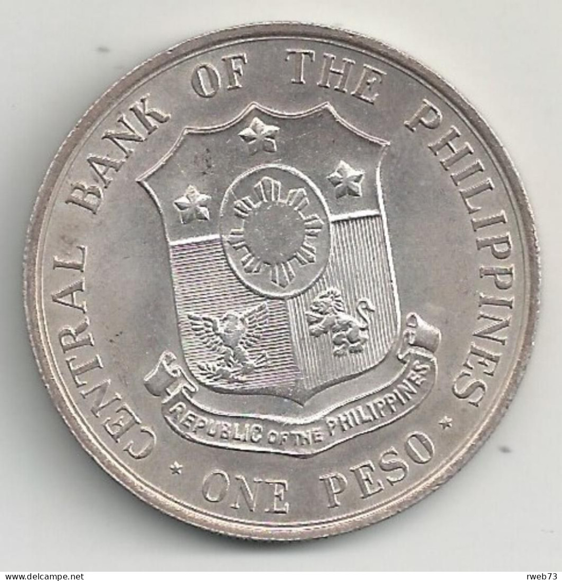 PHILIPPINES - One Peso - 1864 - TB/TTB - Philippines