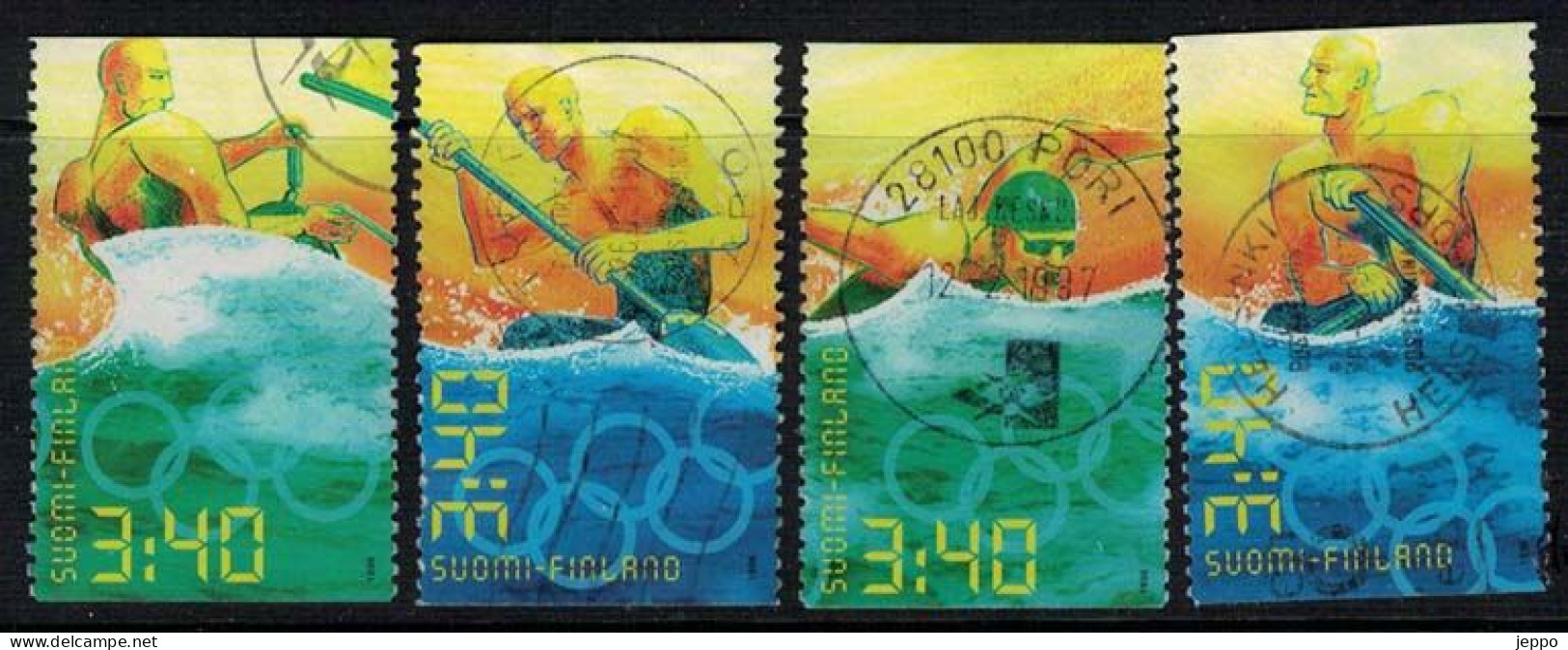 1996 Finland, Olympics Complete Set Used. - Used Stamps