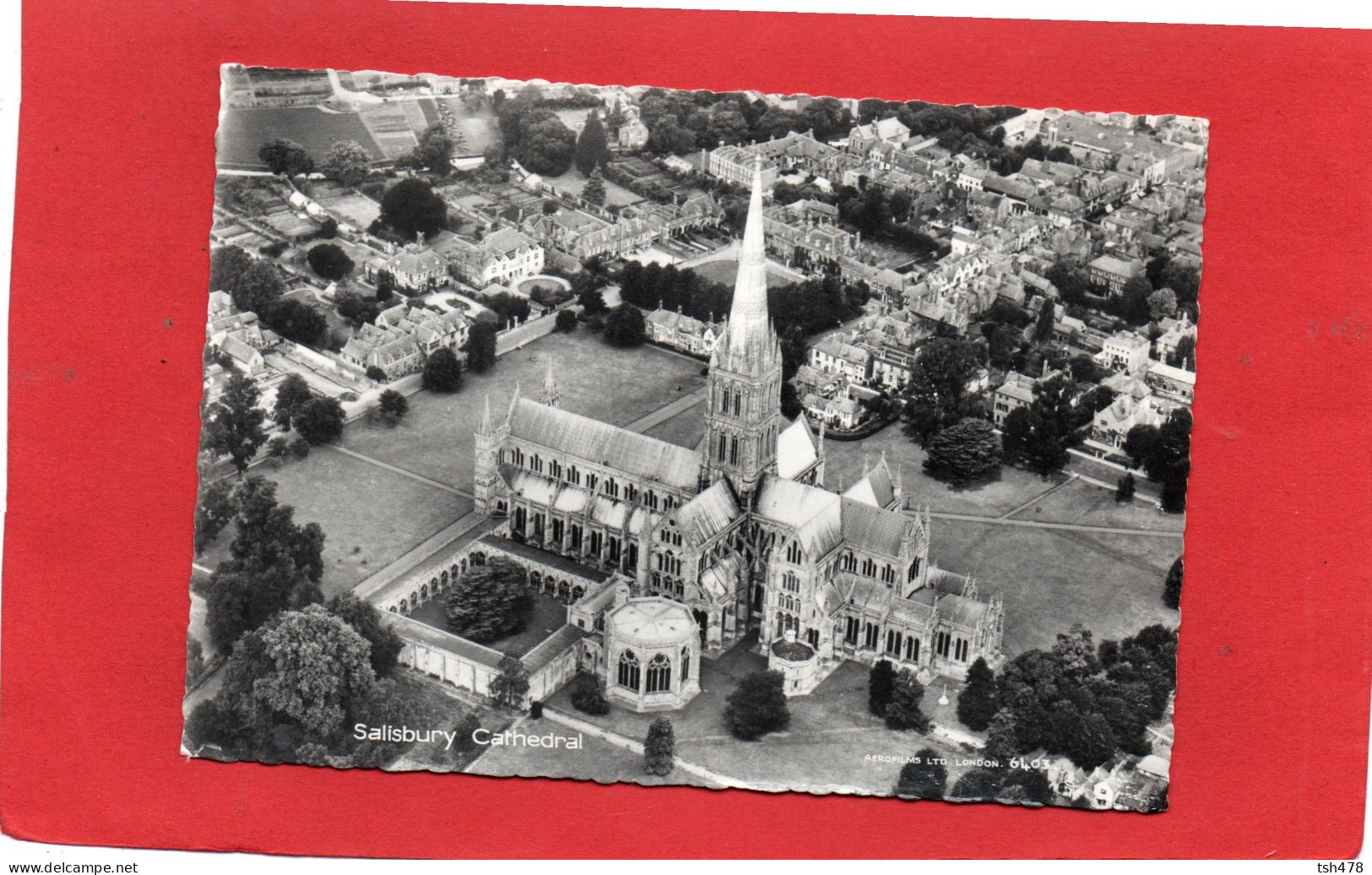 ANGLETERRE----SALISBURY Cathedral----voir 2 Scans - Salisbury