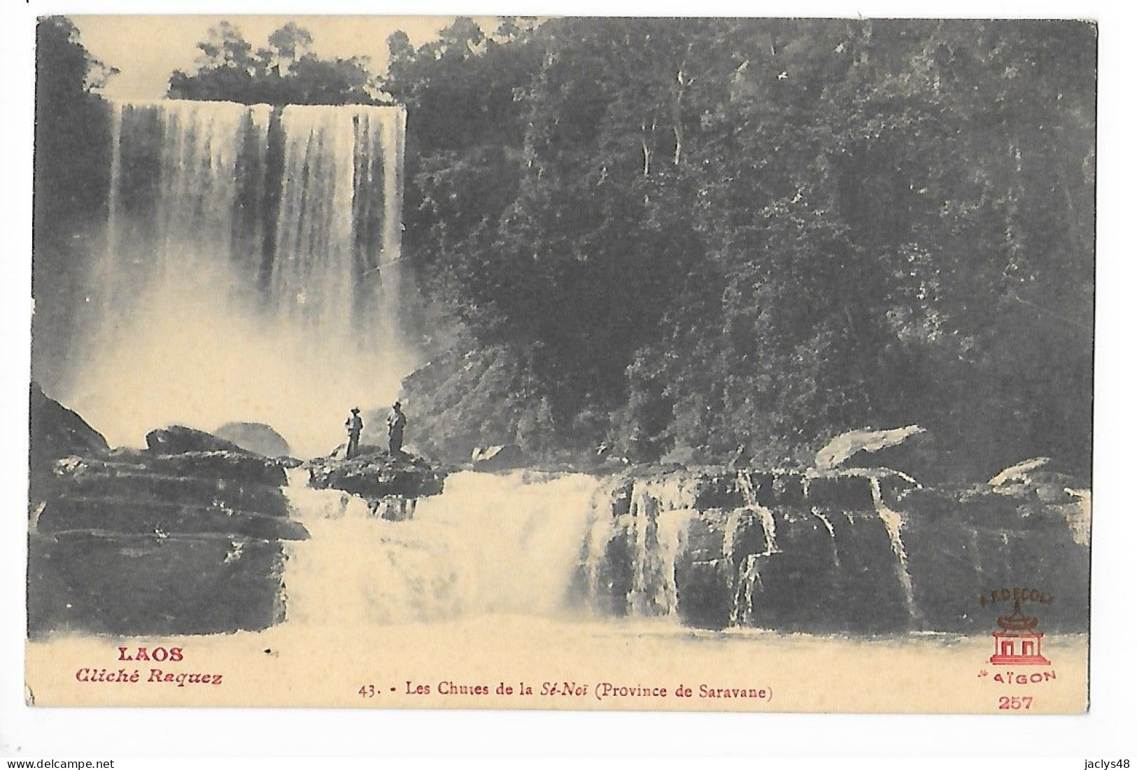 LAOS  - -  Les Chutes De La Sé-Noî (Province De Saravane) - Laos