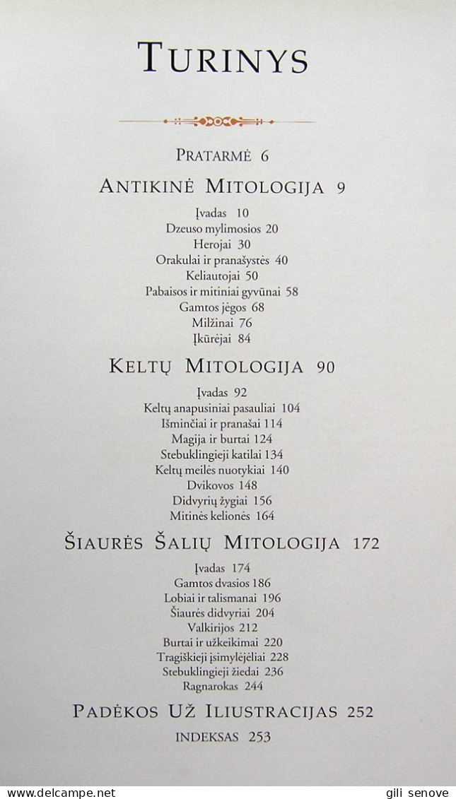 Lithuanian Book / Mitologijos Enciklopedija 1999 - Cultura