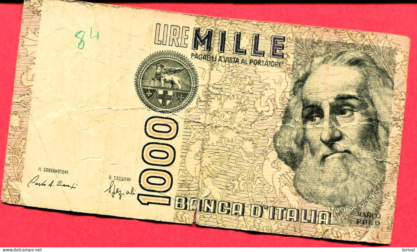 Tb 2 Euros - 1000 Liras