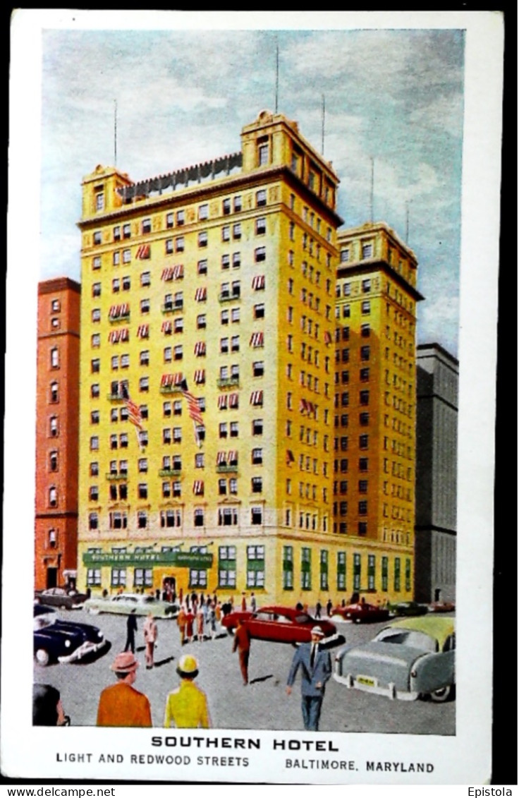 ► Baltimore Southern Hotel  (Maryland) -  1940/50s - Baltimore
