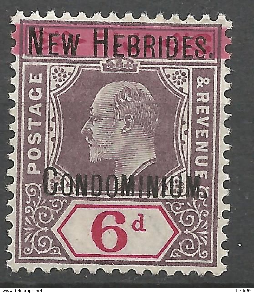 NOUVELLES-HEBRIDES N° 10 NEUF* LEGERE TRACE DE  CHARNIERE  / Hinge  / MH - Nuevos