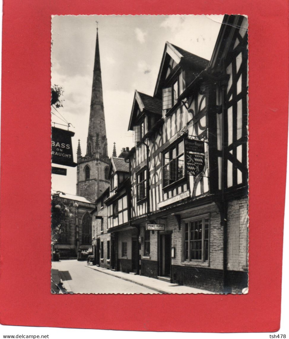 ANGLETERRE---SHREWSBURY--Church Street--voir 2 Scans - Shropshire