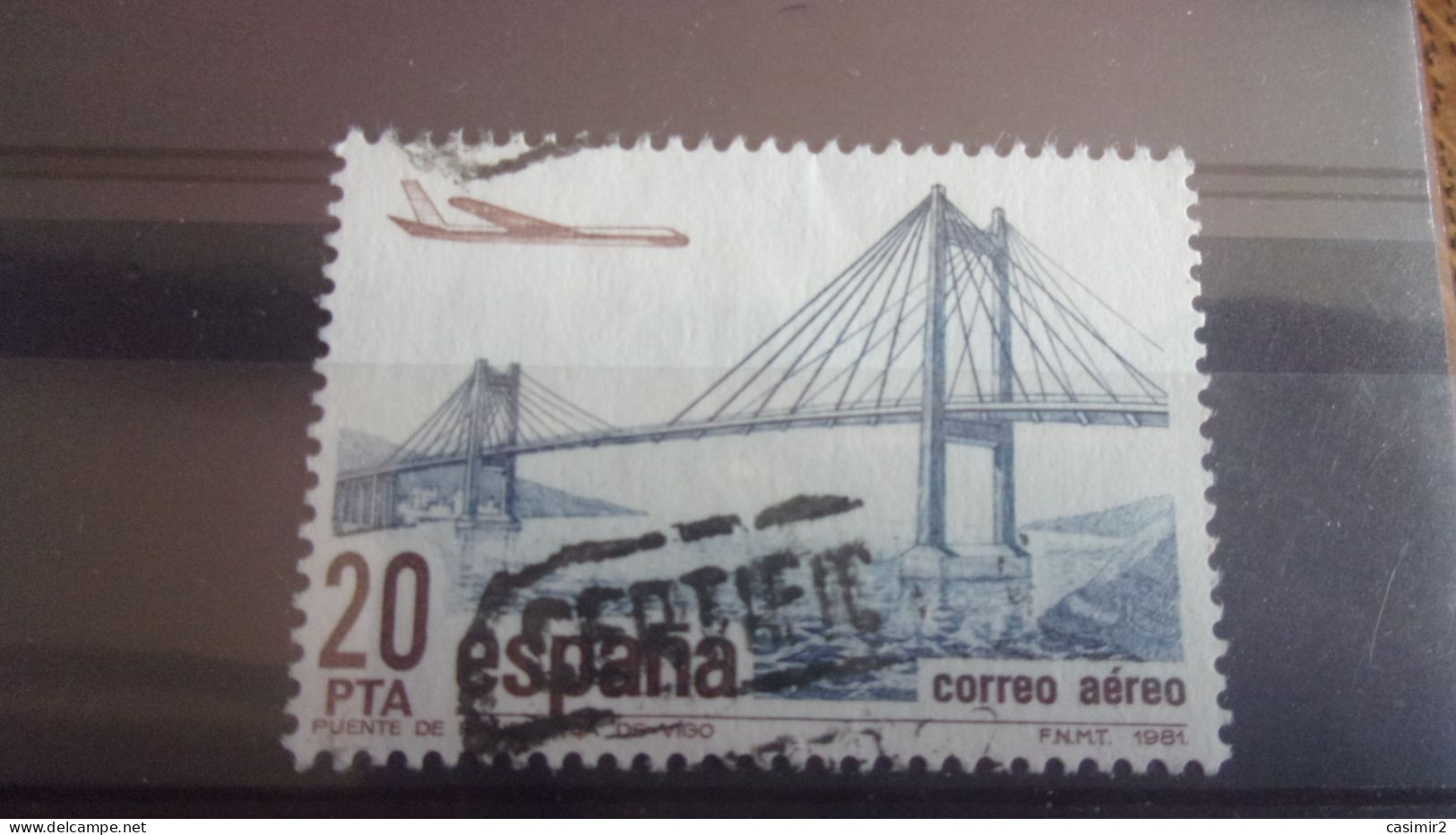 ESPAGNE YVERT N°PA 299 - Used Stamps