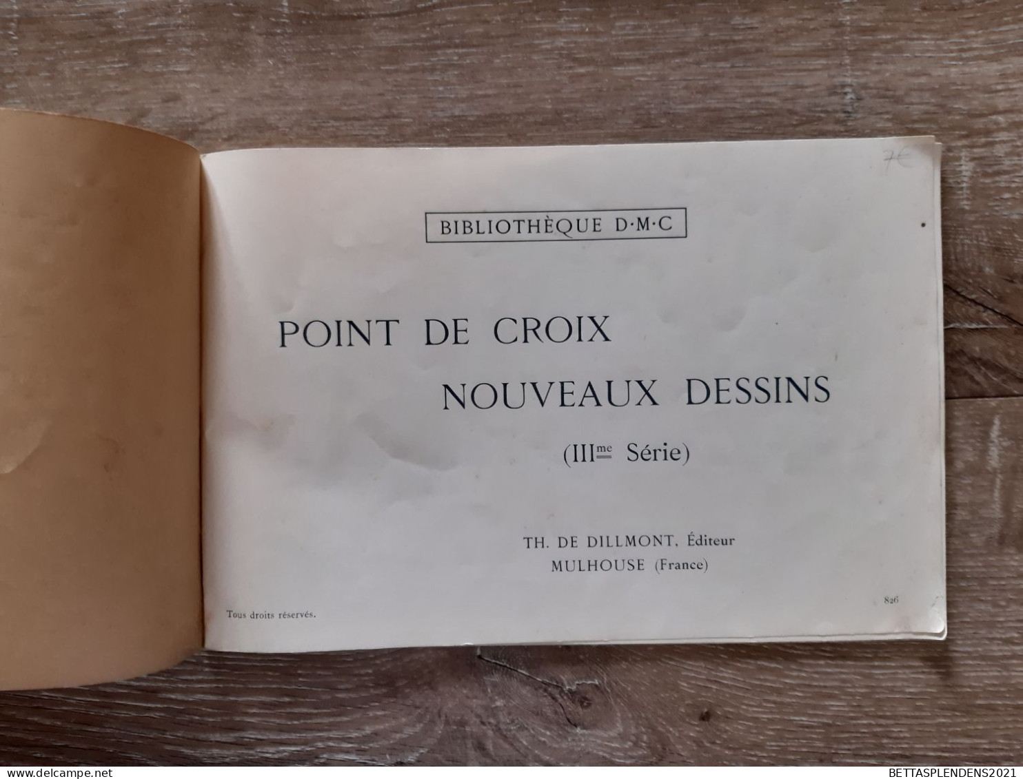 Bibliothèque DMC - POINT DE CROIX - Nouveaux Dessins - IIIème Série - Cross Stitch