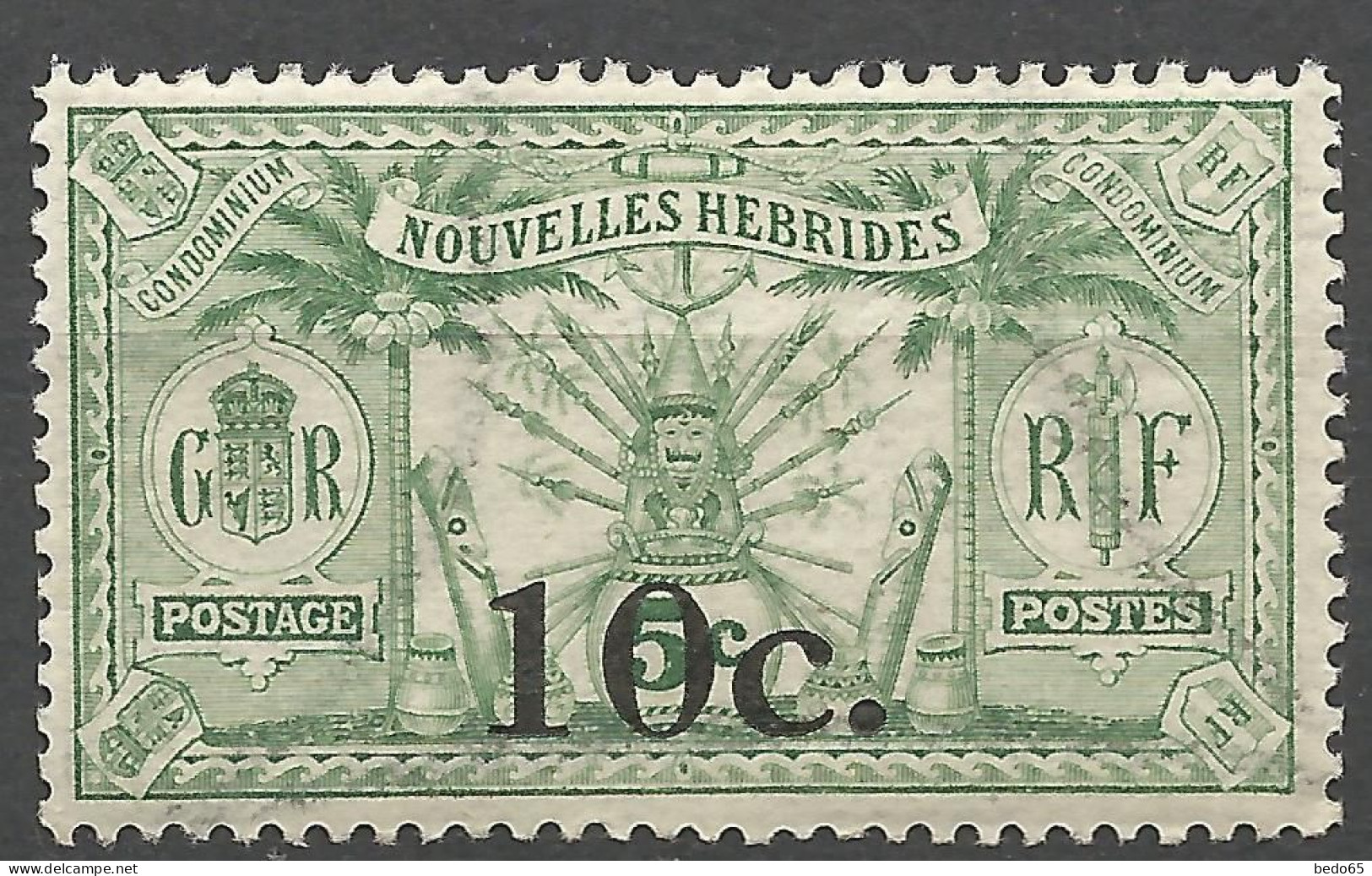 NOUVELLES-HEBRIDES N° 73  NEUF** SANS CHARNIERE  / Hingeless / MNH - Neufs