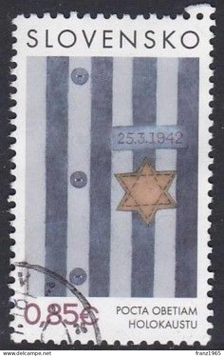 Tribute To Victims Of The Holocaust - 2017 - Used Stamps