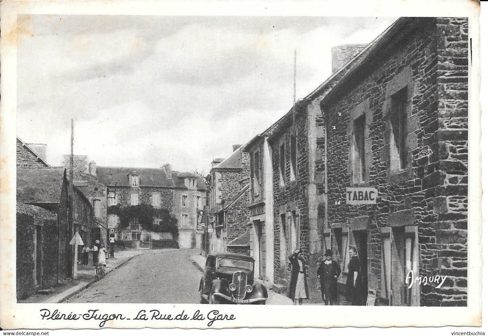 Plénée Jugon - La Rue De La Gare - Plénée-Jugon