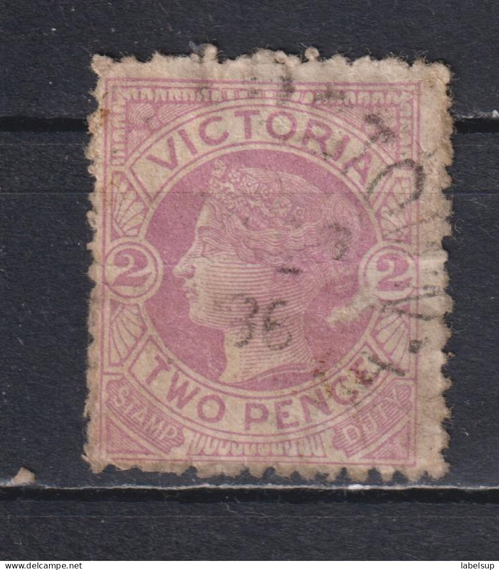 Timbre Oblitéré  De Victoria De 1885 N° 85 - Oblitérés