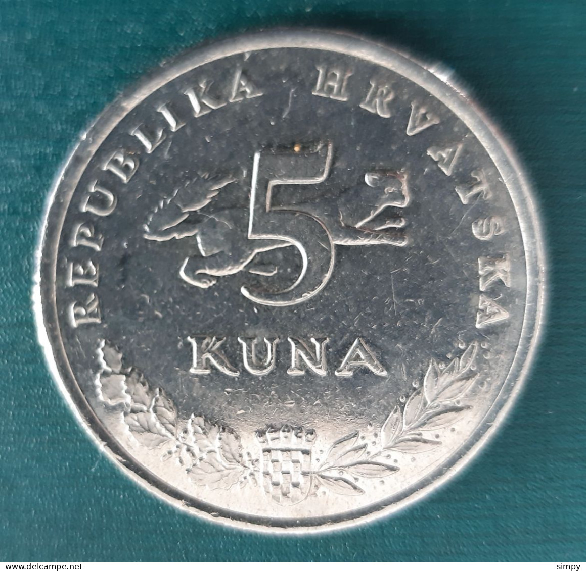 CROATIA 5 Kuna 2017 - Kroatië