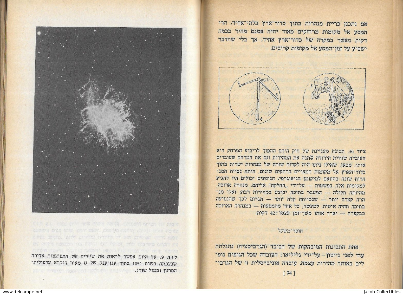 Universe At Large By Hermann Bondi - Hebrew | Science Cosmology Galaxy Astronomy - 1966 Translation - Astronomùia