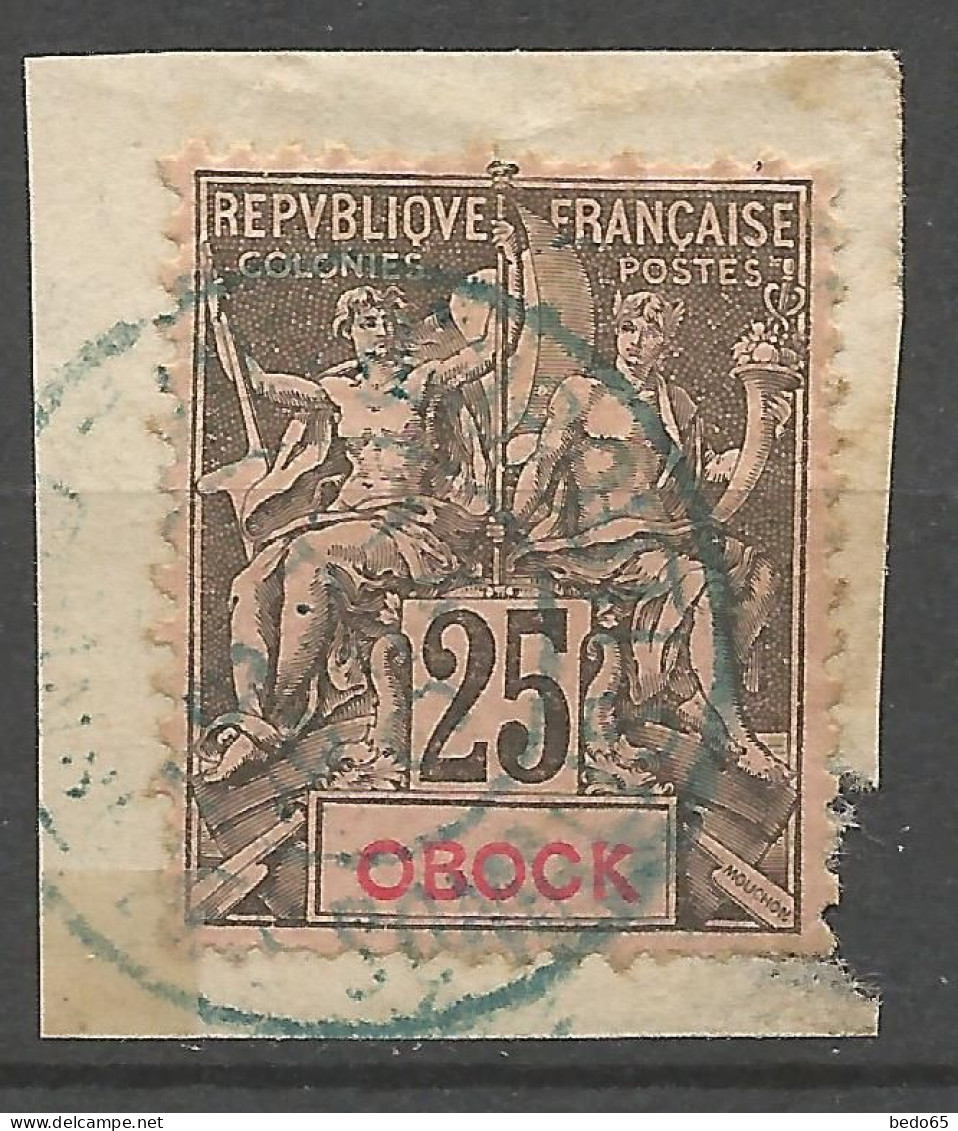 OBOCK N° 39 OBL Sur Fragment / Used - Used Stamps