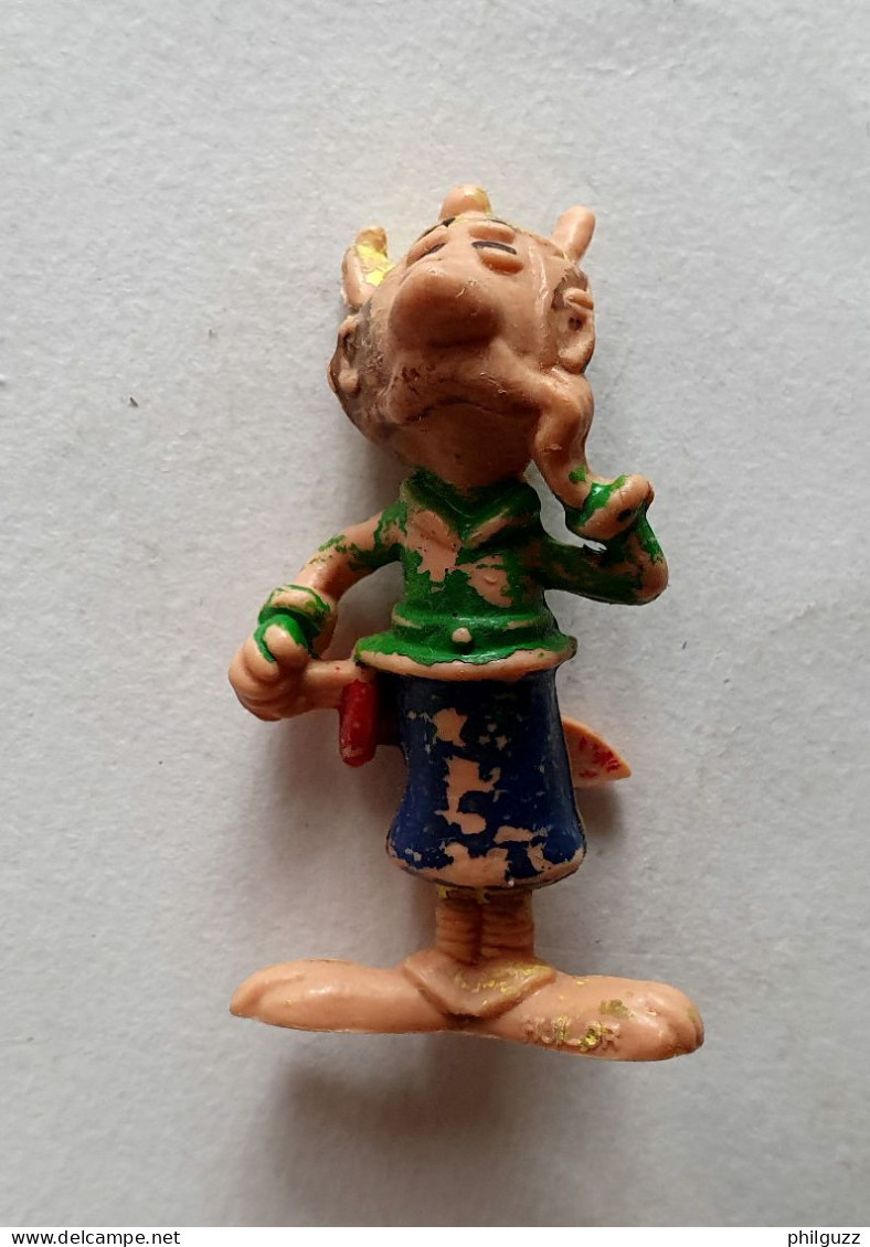 FIGURINE ASTERIX PUBLICITAIRE HUILOR JOLITORAX 1967 (4) - Astérix & Obélix