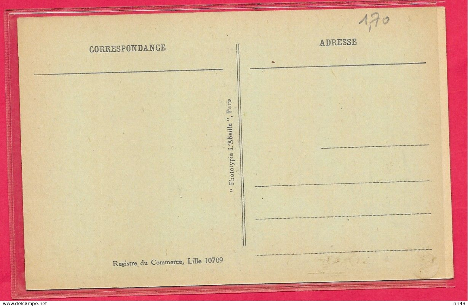 Cpa 59 Haubourdin, Commerce Tissages Mécaniques F.LEBORGNE, Confections Tissus,,, Voir Scannes Belle Carte - Haubourdin