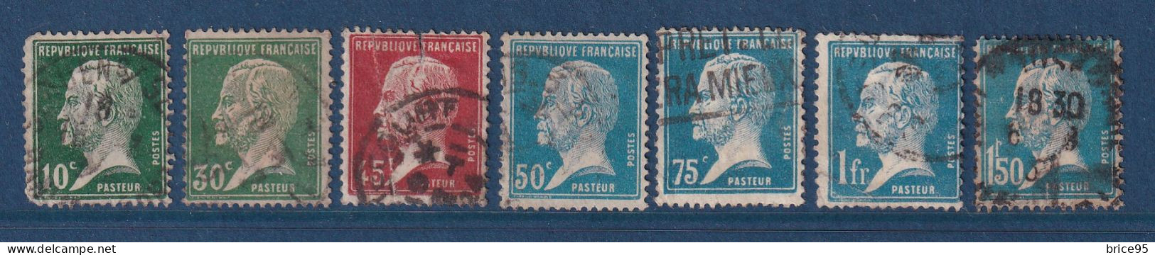 France - YT N° 170 à 181 - Oblitéré - Non Complète - 1923 à 1926 - Usati