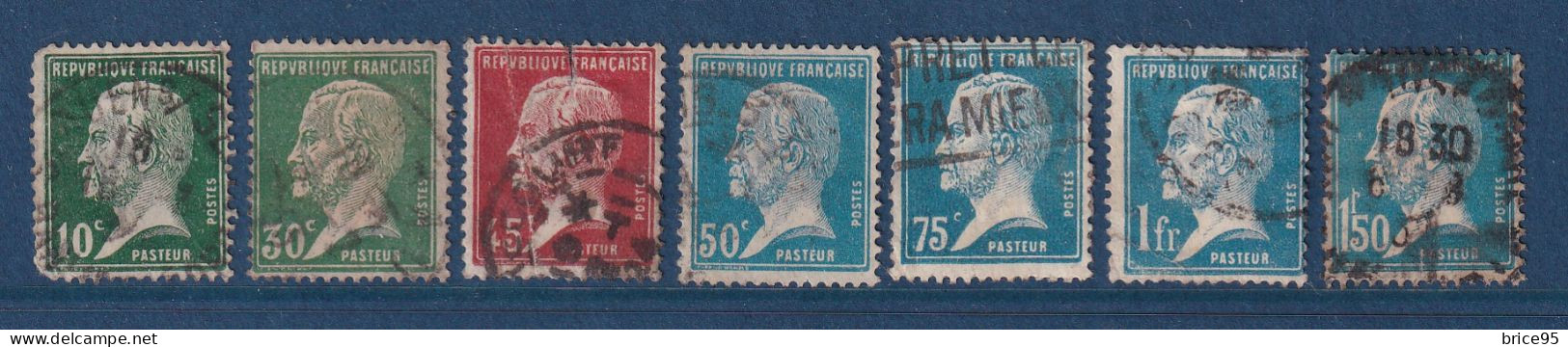 France - YT N° 170 à 181 - Oblitéré - Non Complète - 1923 à 1926 - Used Stamps