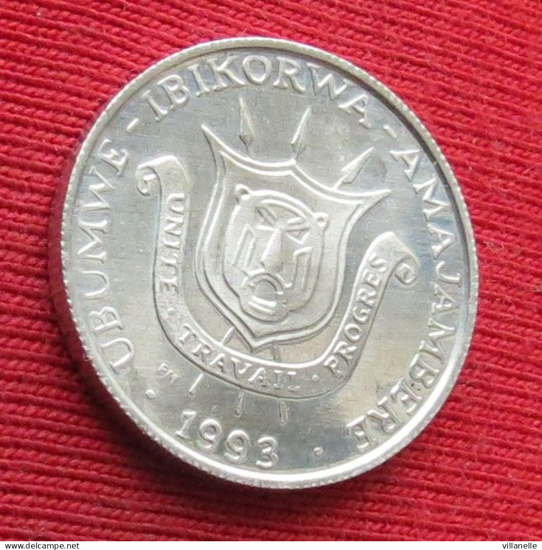 Burundi 1 Franc 1993 W ºº - Burundi