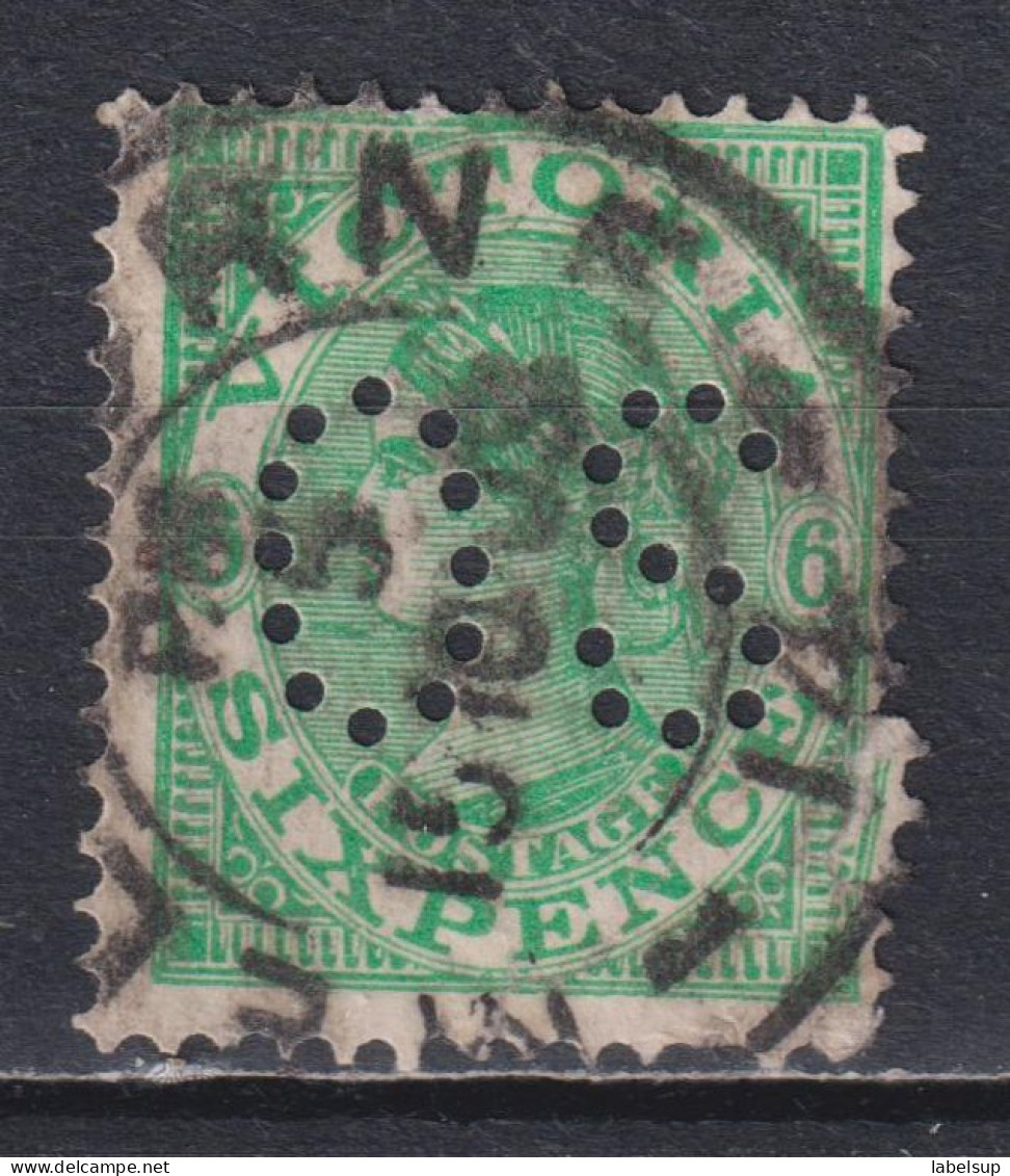 Timbre Oblitéré  De Victoria De 1901 N° 123 - Used Stamps