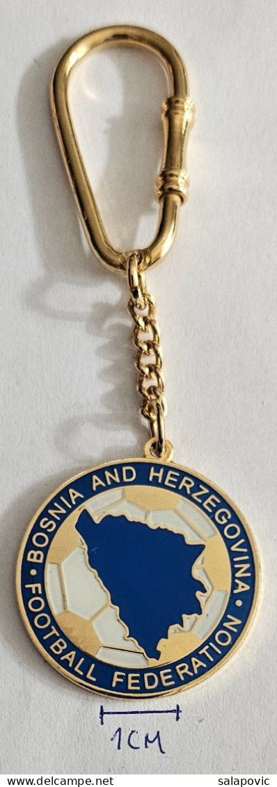 Bosnia And Herzegovina Football Soccer Federation Association Union Pendant Keyring PRIV-1/4 - Habillement, Souvenirs & Autres