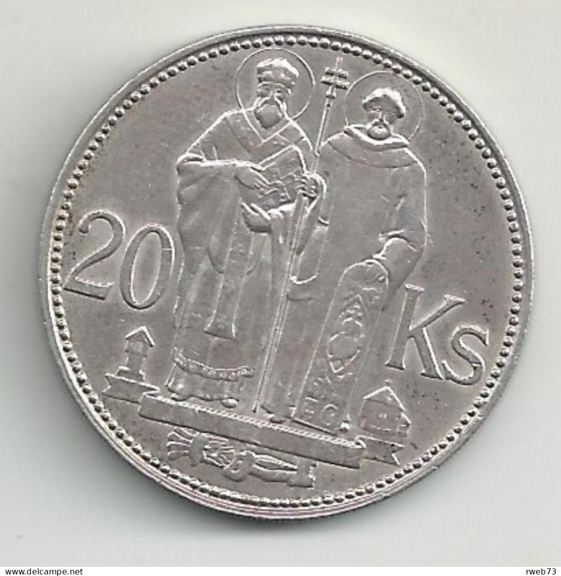 SLOVAQUIE - 20 Korums - 1941 - TTB/SUP - Slowakije