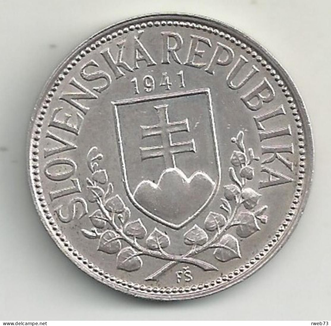 SLOVAQUIE - 20 Korums - 1941 - TTB/SUP - Slovakia