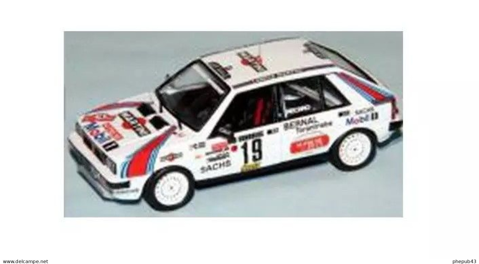 Lancia Delta HF 4WD - Barum Rally 1988 #19 - Manfred Hero/W. Hero - Troféu - Trofeu