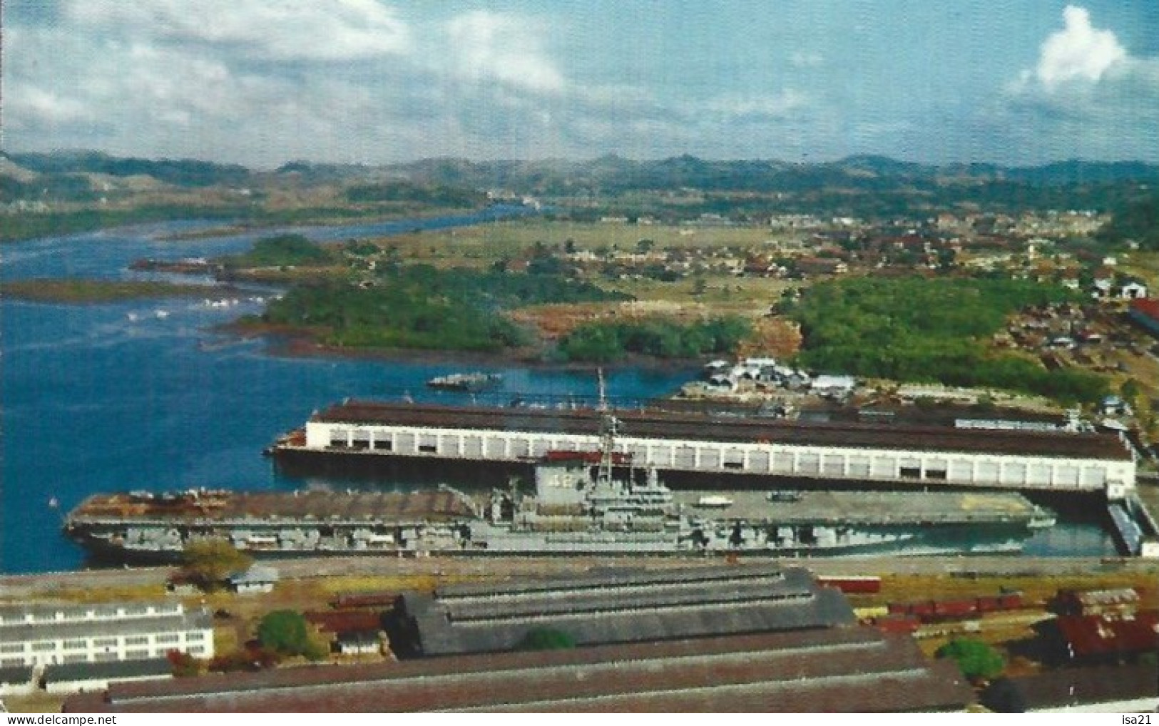 Carte Postale: PANAMA: BALBOA Harbor, Zone Du Canal. - Panama