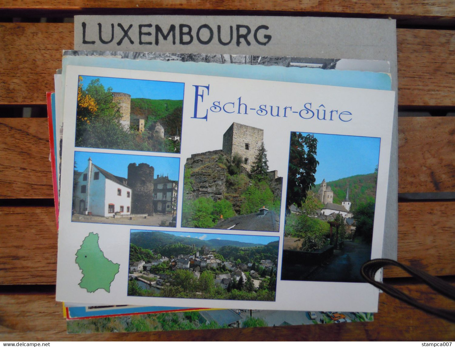 Luxembourg Esch Sur Sûre Used Gelopen Circulé - Esch-sur-Sure