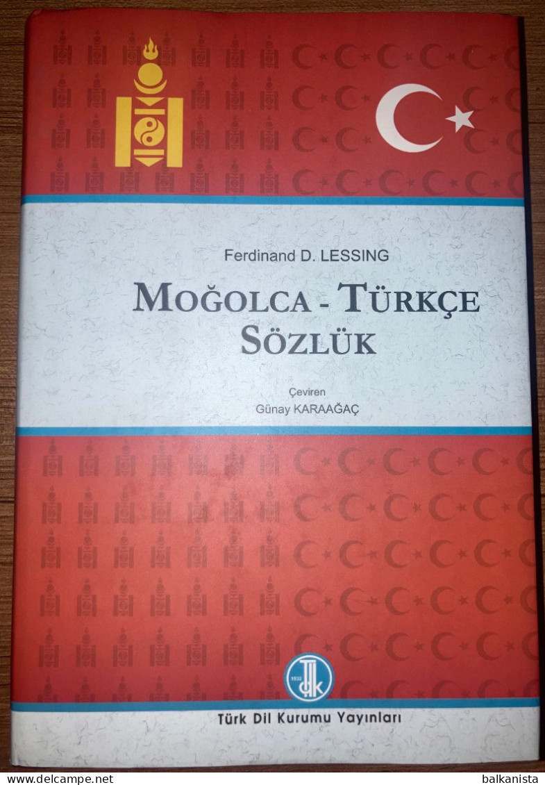 Turkce - Mogolca Sozluk Sozluk  Turkish - Mongolian Language Dictionary - Cultura