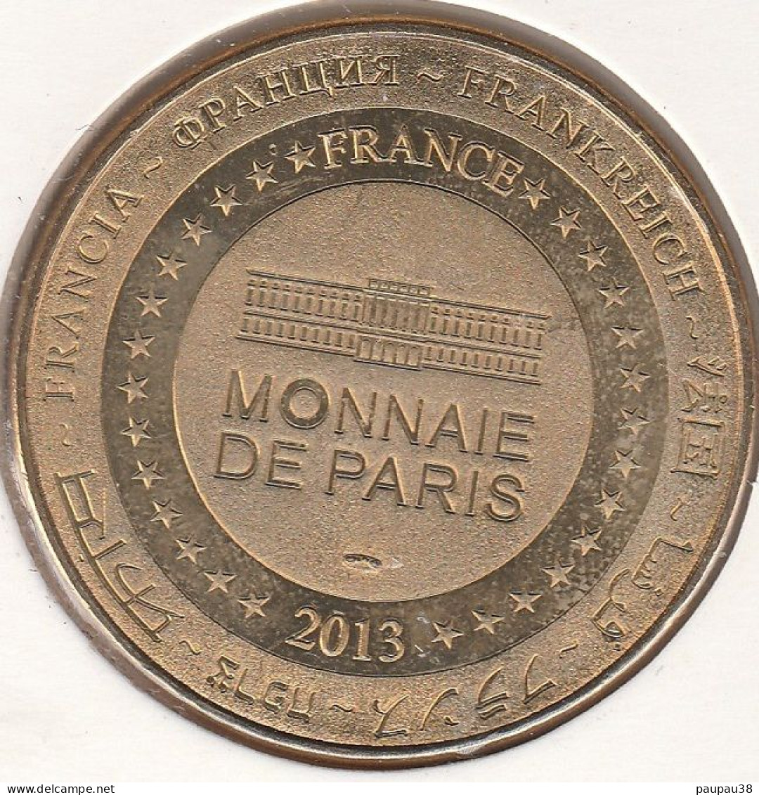 MONNAIE DE PARIS 2013 - 67 KINTZHEIM Château De Kintzheim - La Volerie Des Aigles- Château Et Rapaces - 2013