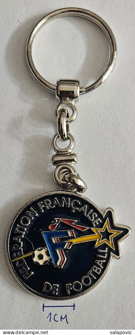 FFF France Football Federation Association Union Pendant Keyring PRIV-1/4 - Bekleidung, Souvenirs Und Sonstige