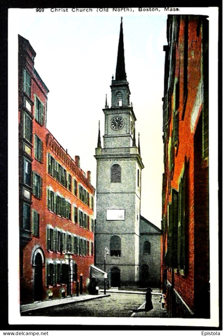 ► Christ Church Boston   (Massachusetts) 1920s - Boston